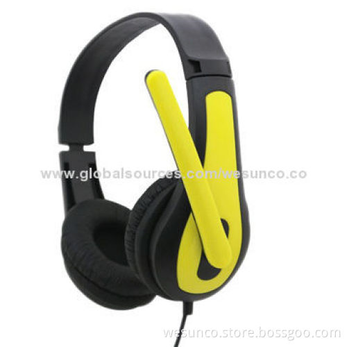 Fashionable wired music headphone for computersNew
